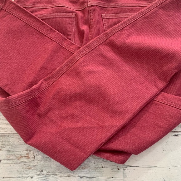 Cynthia Steffe Red Herringbone Fabric Jeans - Picture 6 of 6